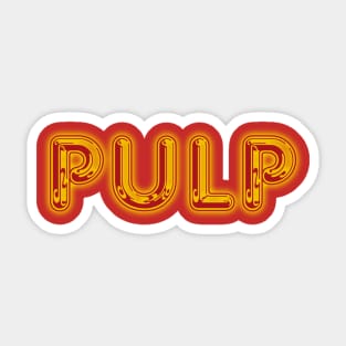 Pulp Spain Sticker